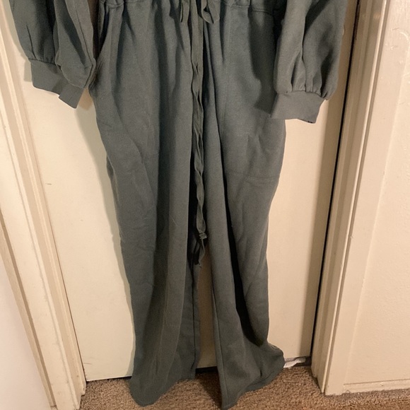 Green warm jumper from universal thread size 2x - Picture 2 of 6